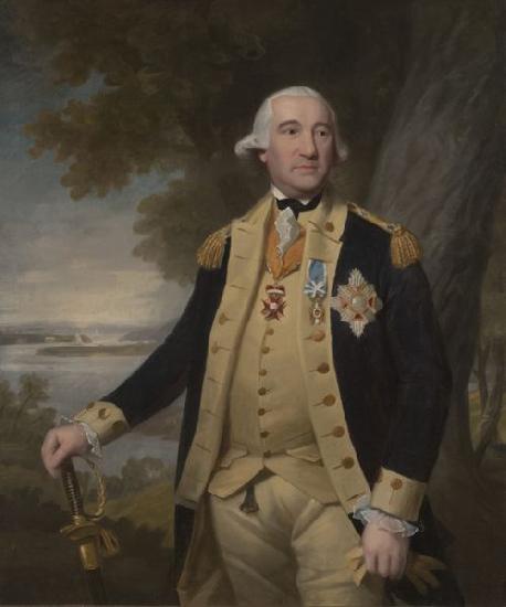 Ralph Earl Major General Friedrich Wilhelm Augustus, Baron von Steuben Sweden oil painting art